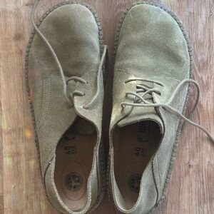 Birkenstock Gary Oxfords Ginger Suede Unisex  Men's 7 Women's 9 UK40
